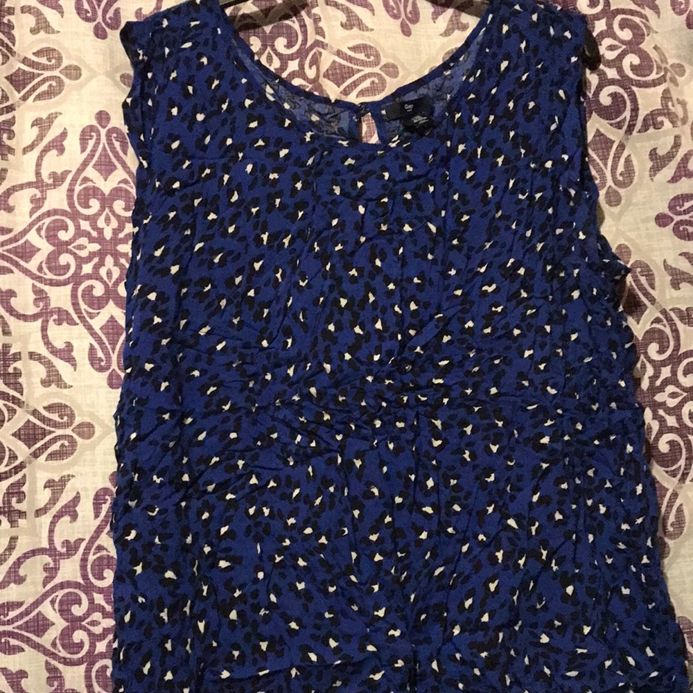 GAP Animal Print women's xxl blouse